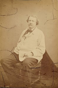 [Autorretrato com bata branca Félix Nadar]. de Nadar [Gaspard Félix Tournachon]