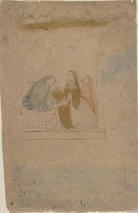 Uma senhora com atendentes, c. 1775-80.