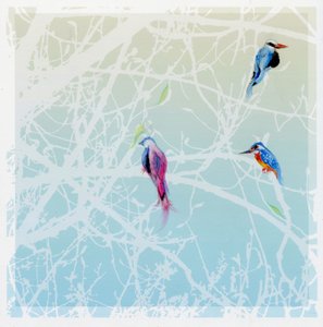 Três Little Birds, 2016, (lápis e papel)