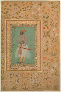 Retrato de Maharaja Bhim Kanwar de Nanha