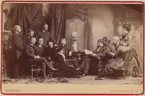 Companhia teatral de Augustin Daly de Napoleon Sarony