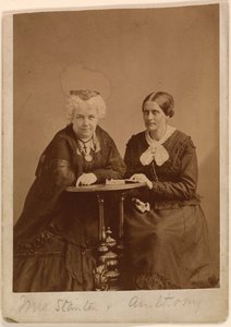 Elizabeth Cady Stanton e Susan B. Anthony de Napoleon Sarony