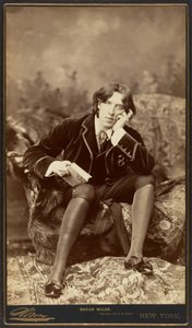 Oscar Wilde, 1882 (albumen silver print) de Napoleon Sarony