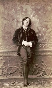 Oscar Wilde, início da década de 1880 (foto)