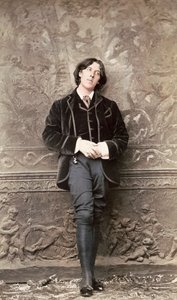 Oscar Wilde, início da década de 1880 (foto)