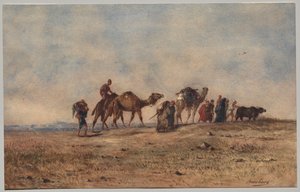 Uma Caravana no Deserto