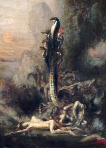 Hércules e a Hidra de Lerna, depois de Gustave Moreau, c.1876 (detalhe de 226576)