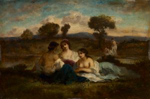 Os banhistas, depois de 1847.
