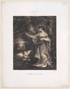 paisagem de Narcisse Virgile Diaz de la Peña