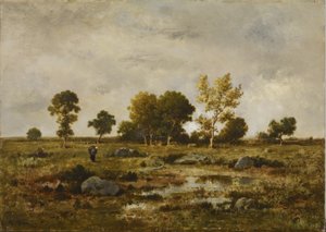 Efeito de outono, Fontainebleau de Narcisse Virgile Diaz de la Peña