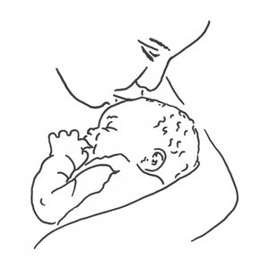 Abraço carinhoso de uma enfermeira de Natalie Bruns