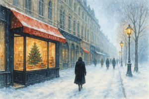 Chocolateria Winter City de Natalie Bruns