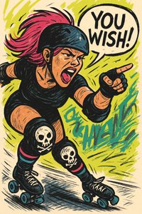 Tu Queres Ser uma Roller Girl de Natalie Bruns