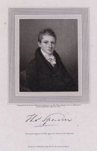 Thomas Spencer, ministro da Congregação Inglesa (gravura) de Nathan Cooper Branwhite