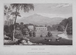 Bolton Priory (gravura) de Nathaniel (after) Whittock