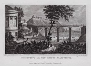 O Museu e Ponte Nova, Scarborough (gravura)