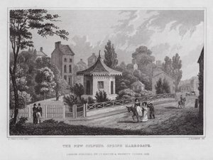 A Nova Mola de Enxofre, Harrogate (gravura)