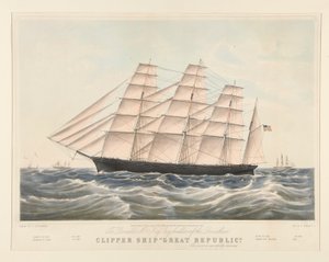 Clipper Ship de Nathaniel Currier