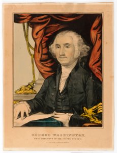 George Washington, Primeiro Presidente dos EUA de Nathaniel Currier