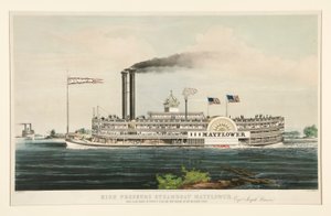 Barco a vapor de alta pressão de Nathaniel Currier