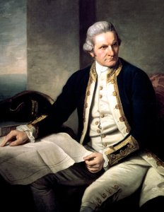 James Cook, explorador, navegador e hidrógrafo inglês, 1775-1776
