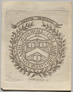Bookplate: Selo do Harvard College