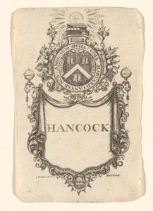 Bookplate de Harvard College (Hancock)