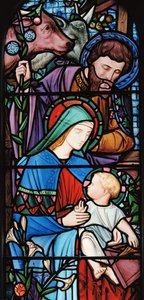 A Natividade, c.1863 (vitral)