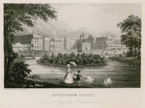 Palácio de Buckingham de Nathaniel Whittock