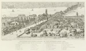 Southwark e London Bridge, como surgiram em 1546