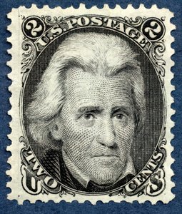 2c reedição de Andrew Jackson, 1875. de National Bank Note Company