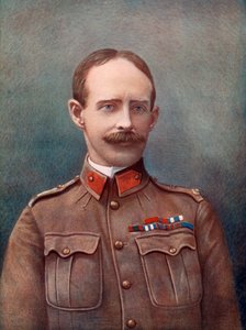 Tenente-General Ian Hamilton, comandante da Divisão de Infantaria Montada, Força de Campo da África do Sul, 190 de Navy and Army