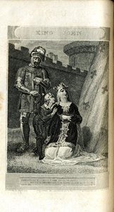 Rei João de William Shakespeare. Realizado em Covent Garden no sábado, 20 de abril de 1811 de Neagle