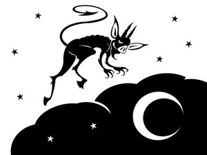 Impish Devil, 2002 (digital) de Neale Osborne