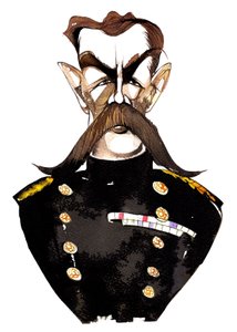 Nascido na Irlanda, British Field Marshall, Primeiro Earl Kitchener de Neale Osborne
