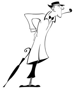 Jacques Tati (digital) de Neale Osborne