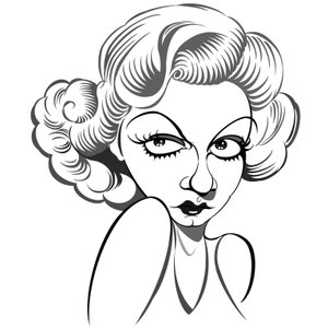Jean Harlow, 2018 (digital) de Neale Osborne