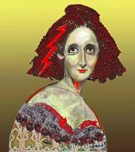 Mary Woolstonecraft Shelley, 2023 (digital) de Neale Osborne