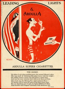 Cigarros Abdulla, 1920 de Nerman