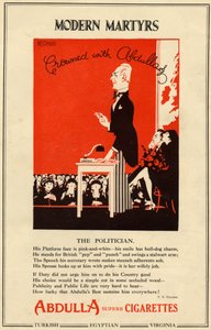 Cigarros Abdulla, 1927 de Nerman
