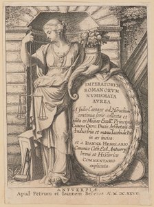 Página de título para Imperador dos Romanos Nvmismata Avrea de Netherlandish 17th Century after Sir Peter Paul Rubens