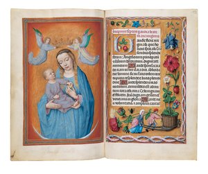 Livro de horas, Ghent ou possivelmente Bruges, c.1505 de Netherlandish School