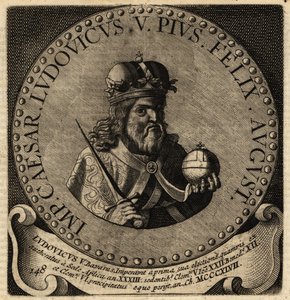 Santo Imperador Romano Luís IV. de Netherlandish School