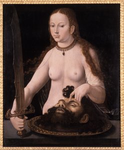 Judith com a cabeça de Holofernes, 1530 de Netherlandish School