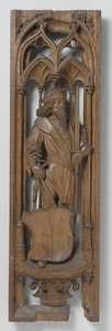Painel de uma caixa de órgão, c. 1510-20 de Netherlandish School