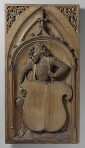Painel de uma caixa de órgão, c. 1510-20 de Netherlandish School