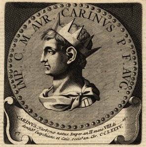 Retrato do Imperador Romano Carinus. de Netherlandish School