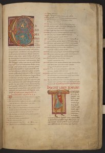 A Bíblia de Stavelot, Add MS 28107, f.102r de Netherlandish School