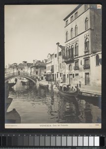 Exterior da residência de Tintoretto em Veneza
Veneza - Casa del Tintoretto (título sobre o objecto)