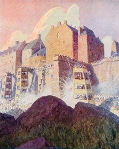 A Batalha do Castelo de Stirling de Newell Convers (after) Wyeth